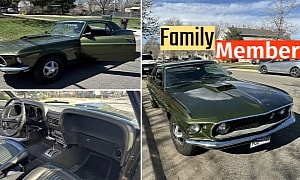 This Metallic Green Ford Mustang Hardtop Has Never Once Exchanged Hands Since July 1969