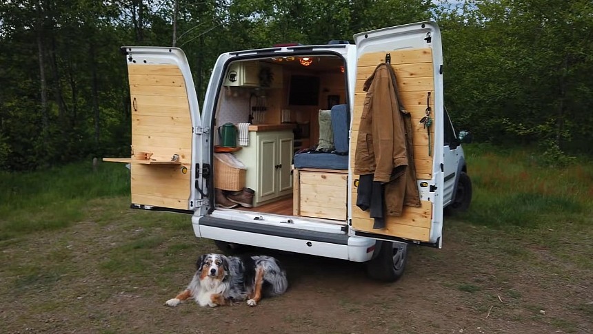 This Micro Camper Is a Cozy Cabin on Wheels With More Features Than You'd Ever Expect