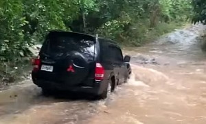 This Mitsubishi’s Disastrous River Crossing Is a Lesson in Overinflated Ego