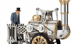 This Model of Stephenson’s Rocket Stirling Engine Could Be Yours