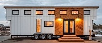 This Modern Farmhouse-Style Home on Wheels Is Actually a Tiny Mansion