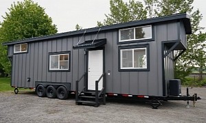This Modern Three-Bedroom Tiny Home Can Accommodate Up to Eight People