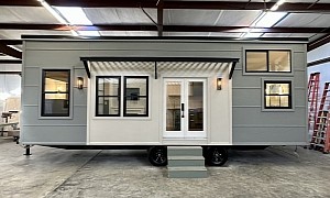 This Modern Tiny Home Exudes a Fresh Urban Vibe and Offers a High Level of Comfort