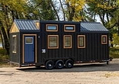 This Modern Tiny House Surprises With a Unique Layout and Plenty of Practical Features