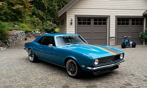 This Modified Award-Winning 1968 Camaro Goes as a Bundle With a Unique Honda ATV