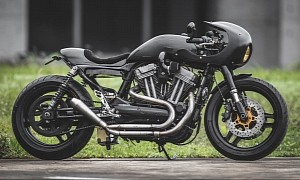 This Modified Harley-Davidson Sportster XR1200 Looks Fit for Ozzy Osbourne