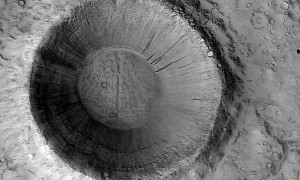 This Must Be the Most Beautiful Impact Crater in the Solar System