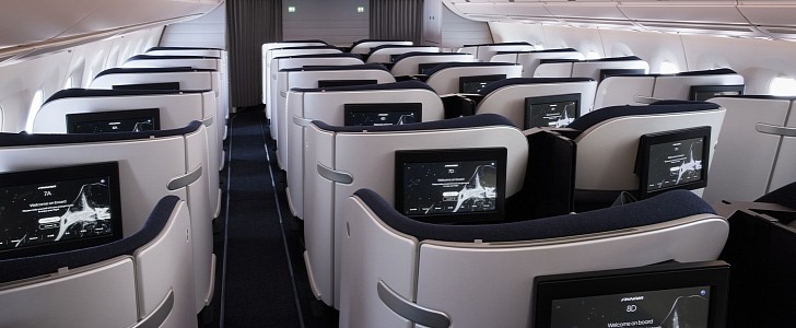 Finnair has unveiled a new long-haul cabin for increased comfort