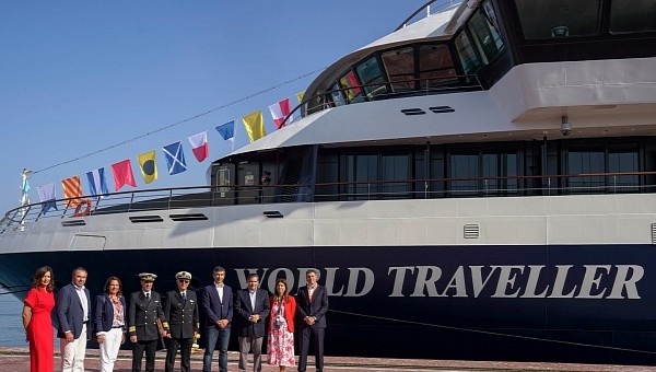 World Traveller is the latest cruise ship launched by Atlas Ocean Voyages