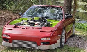 This Nissan 240SX Is Powered by a Cummins Diesel