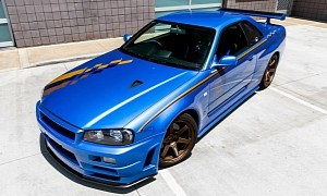 This Nissan Skyline R34 GT-R V-SPEC II Driven by Paul Walker Just Sold for $577,000