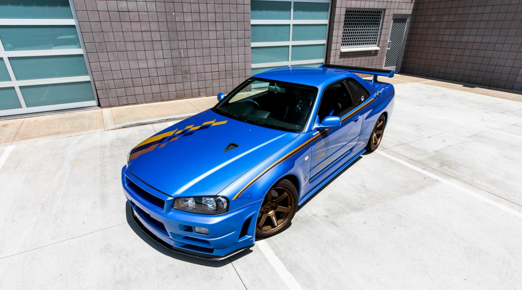 This Nissan Skyline R34 GT-R V-SPEC II Driven by Paul Walker Just