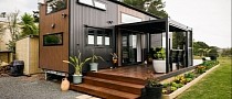 This Not-So-Tiny Home Has an Outdoor-Indoor Flow and Even a Downstairs Bedroom