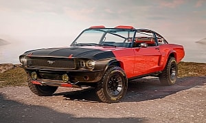 This Off-Road Roofless Ford Mustang 'STL1' Feels Totally Unreal but Will Become Reality