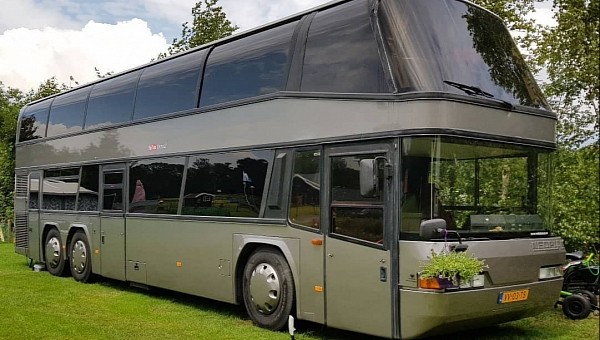 Epic converted double-decker bus has it all