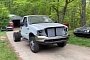This Old Ford F-450 Dually Truck Features Tesla Power, It's Lighter Than Before