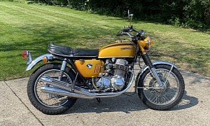This Old-School Honda CB750 Is a Real Blast From the Past, Could Be Yours