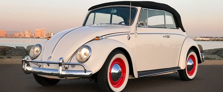 Tesla-Powered 1965 VW Beetle Convertible