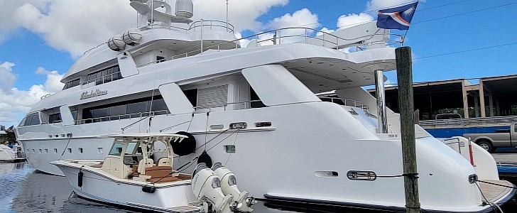 Island Heiress was turned into a superyacht with all the modern luxuries