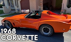 This Orange 1968 Chevy Corvette Proves Beauty Is in the Eye of the Beholder