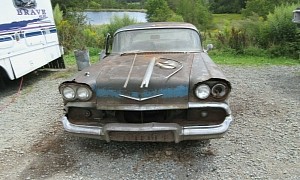 This Original 1958 Chevrolet Impala Is Only for the Brave, Full Restoration Needed