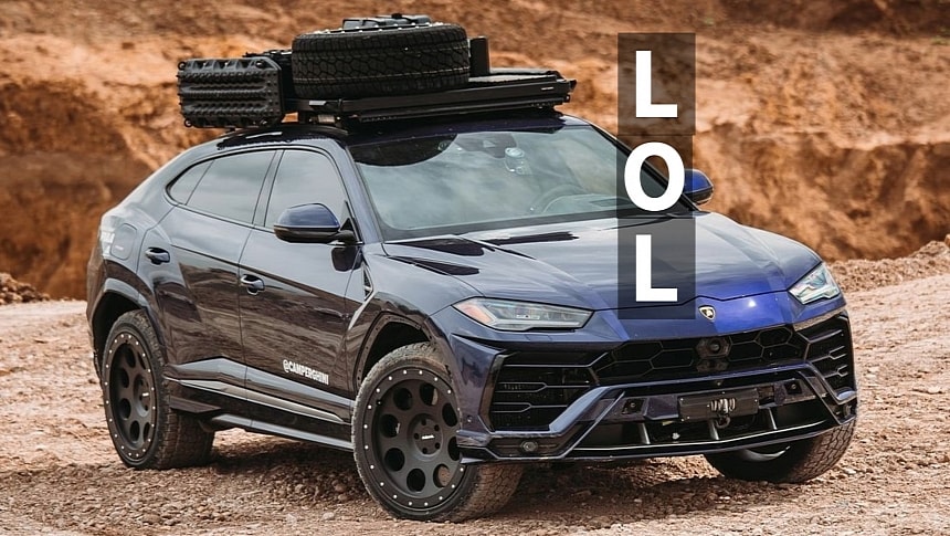This Overlanding Lamborghini Urus Is (Probably) the Most Hilarious Thing You'll See Today