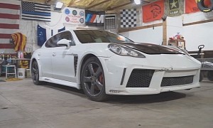 This Panamera Cost $120,000 Before Someone Got It in a River, Watch It Get Cleaned