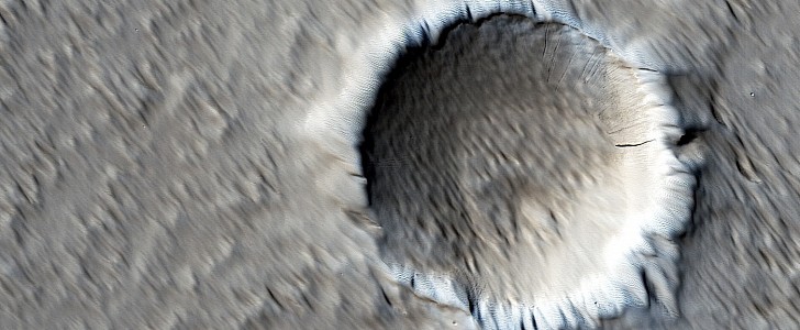 Image of Pavonis Mons region of Mars