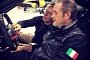 This Picture of Horacio Pagani and Valentino Balboni in a Huayra Is Priceless