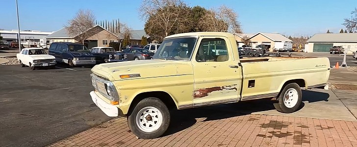 1972 Ford F-100 going for Tesla-swapped EV motor conversion