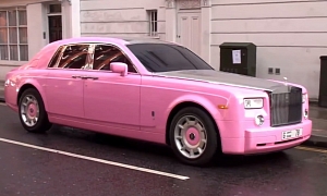 This Pink Rolls-Royce Phantom Is Owned by a Dubai Princess