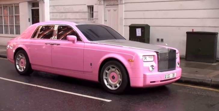 Pink Rolls-Royce Phaton Is Owned by a Dubai Princess