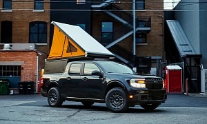This Platform Camper Turns the 2023 Ford Maverick Into an Affordable Overlander
