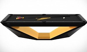 This Pool Table Is Made of Gold and Can Be Yours Only If You Own a Rolls-Royce