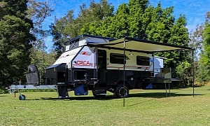 This Pop-Top Travel Trailer Is So Feature-Packed That It'll Have You Moving to Australia