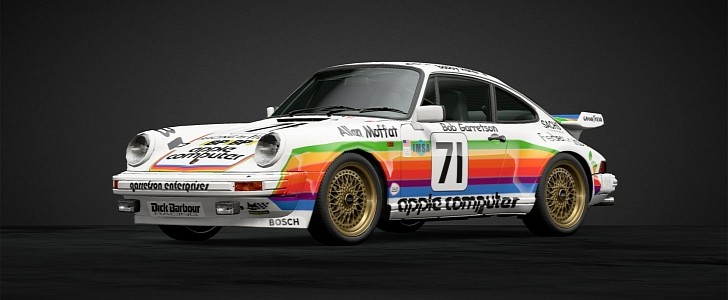 photo of This Porsche 911 Turbo from Gran Turismo Is a Different Kind of Apple Car image