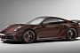 This Porsche 992 Stinger GTR by TopCar Is Wearing Exclusive Chocolate Carbon Fiber