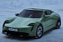 This Porsche Taycan Made With a 3D Pen Is Tiny Slice of Perfection