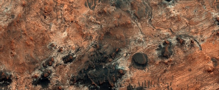 Mawrth Vallis region of Mars