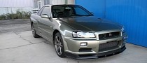 This R34 Nissan Skyline GT-R V-Spec II Nur Is a $485,000 Time Capsule