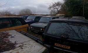 This Range Rover Junkyard Is Proof That Luxury SUVs Also Get Abandoned