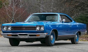 This Rare 1969 Plymouth GTX Is a Blue Gem Packing a 426 Hemi V8