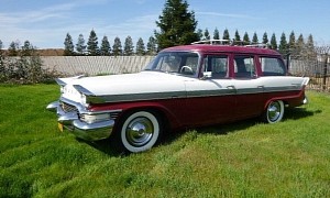 This Rare, Controversial 1957 Packard Wagon Packs a Supercharged V8 Under the Hood