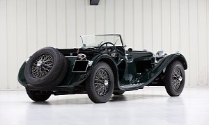 This Rare SS Jaguar 100 is Looking for a New Owner