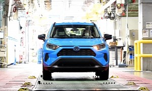 This RAV4 Hybrid Marks 13 Million Vehicles Made at Toyota’s Kentucky Plant