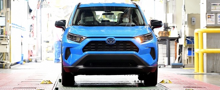 2021 Toyota RAV4 Hybrid (TMMK vehicle number 13 million)