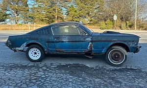 This Raven Black 1965 Ford Mustang Fastback Should Sell With a Free Tetanus Shot