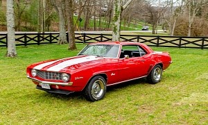 This Red Camaro Z/28 Is Restored to the Point of a Split Decision