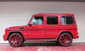 This Red G-Class by Office-K is All Kinds of Obnoxious