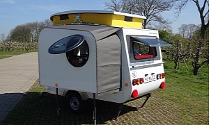This Remarkable Hand-Built Micro Camper Can Rival Any Comparably-Sized Off-the-Shelf Model